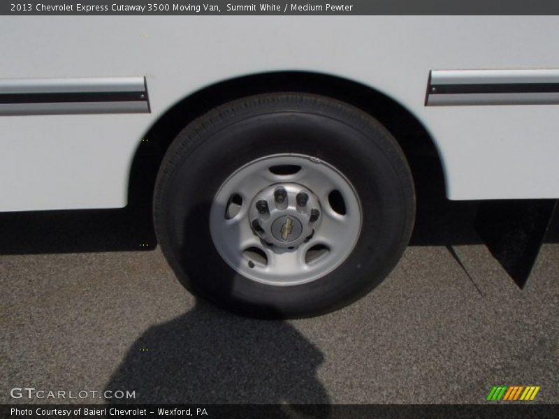 Summit White / Medium Pewter 2013 Chevrolet Express Cutaway 3500 Moving Van