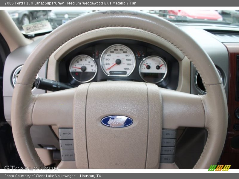  2005 F150 Lariat SuperCrew Steering Wheel