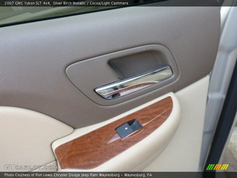 Silver Birch Metallic / Cocoa/Light Cashmere 2007 GMC Yukon SLT 4x4