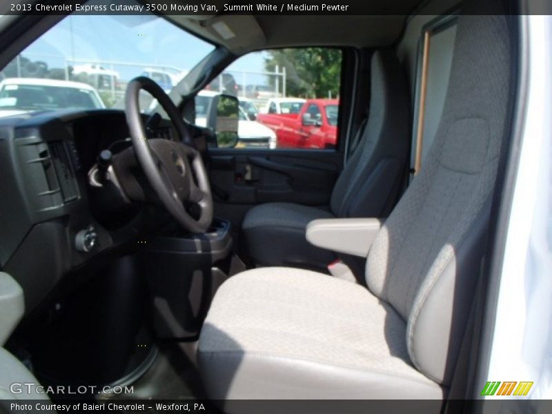 Front Seat of 2013 Express Cutaway 3500 Moving Van
