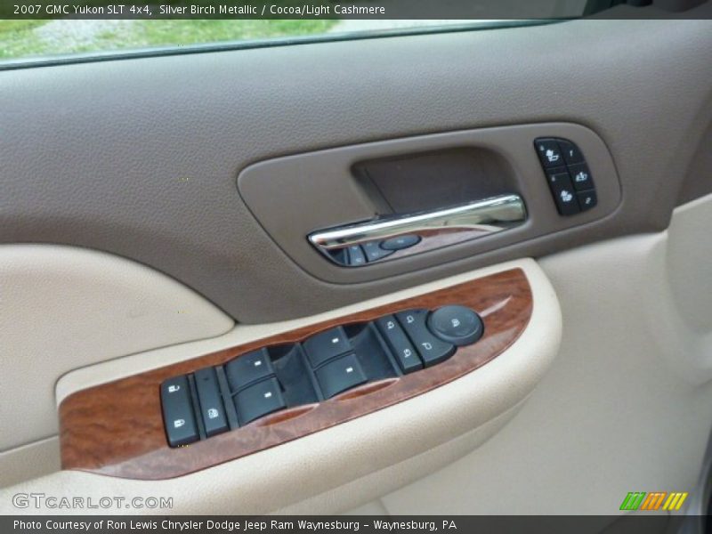 Silver Birch Metallic / Cocoa/Light Cashmere 2007 GMC Yukon SLT 4x4