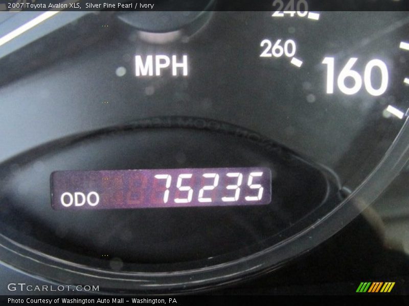 Silver Pine Pearl / Ivory 2007 Toyota Avalon XLS