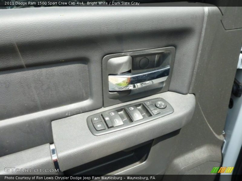 Bright White / Dark Slate Gray 2011 Dodge Ram 1500 Sport Crew Cab 4x4