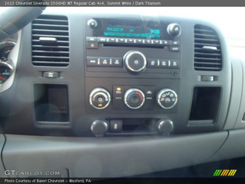 Summit White / Dark Titanium 2013 Chevrolet Silverado 3500HD WT Regular Cab 4x4