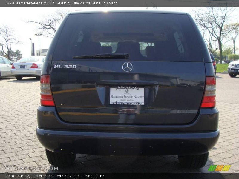 Black Opal Metallic / Sand 1999 Mercedes-Benz ML 320 4Matic