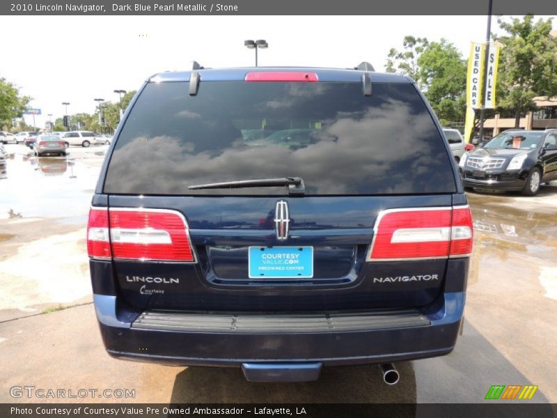 Dark Blue Pearl Metallic / Stone 2010 Lincoln Navigator