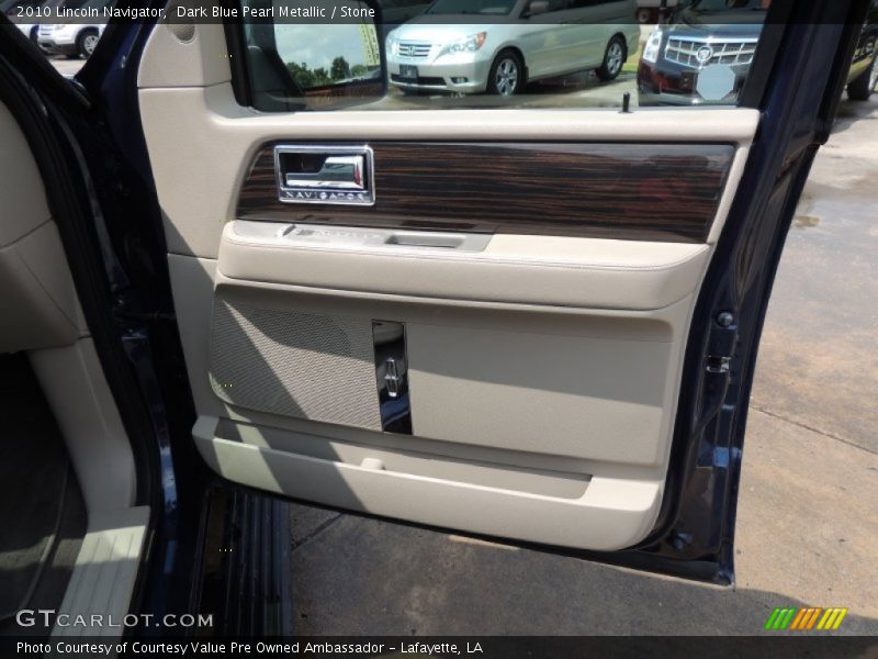 Dark Blue Pearl Metallic / Stone 2010 Lincoln Navigator