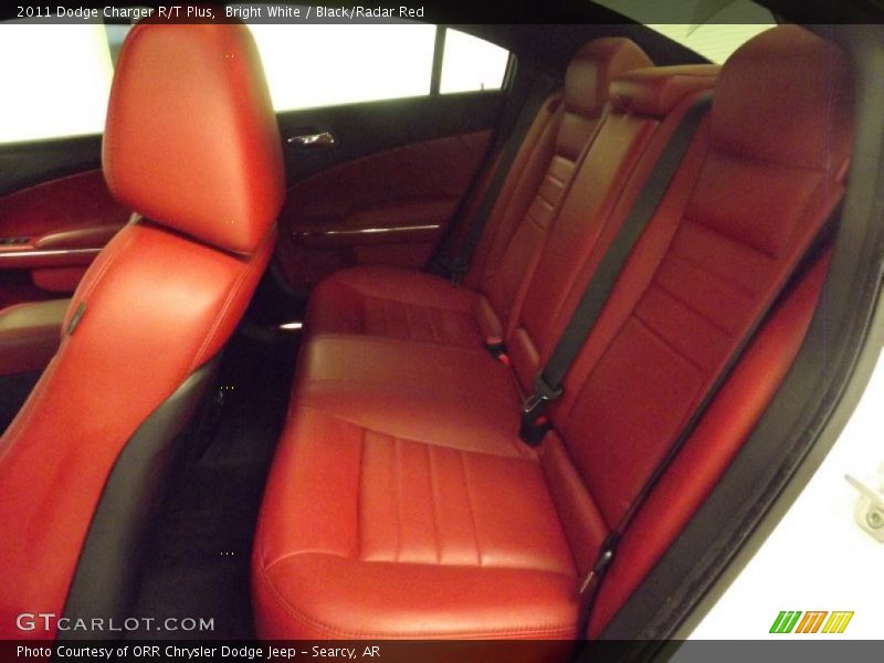 Rear Seat of 2011 Charger R/T Plus