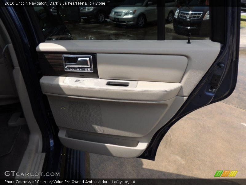 Dark Blue Pearl Metallic / Stone 2010 Lincoln Navigator