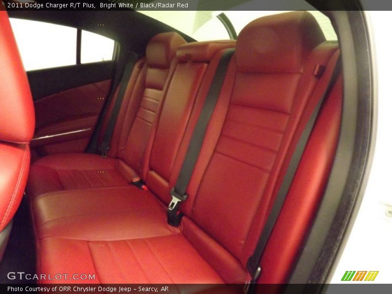 Rear Seat of 2011 Charger R/T Plus
