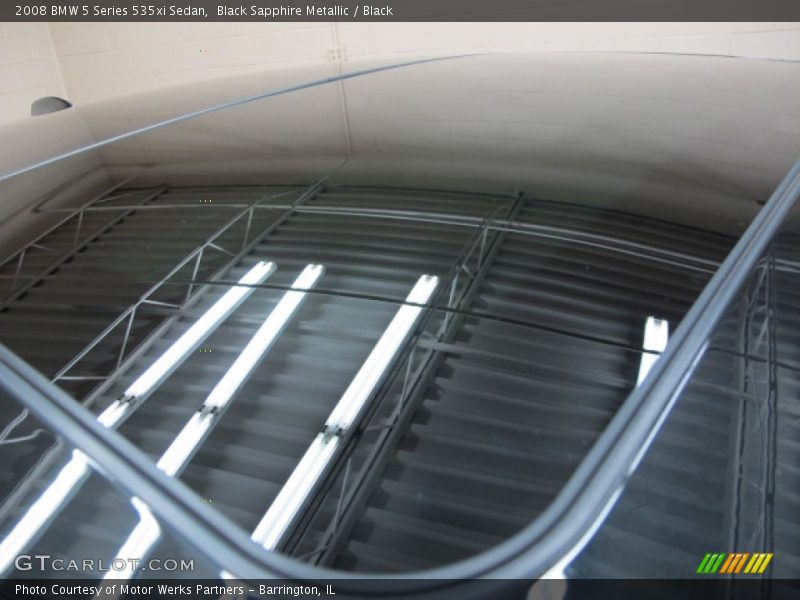 Black Sapphire Metallic / Black 2008 BMW 5 Series 535xi Sedan