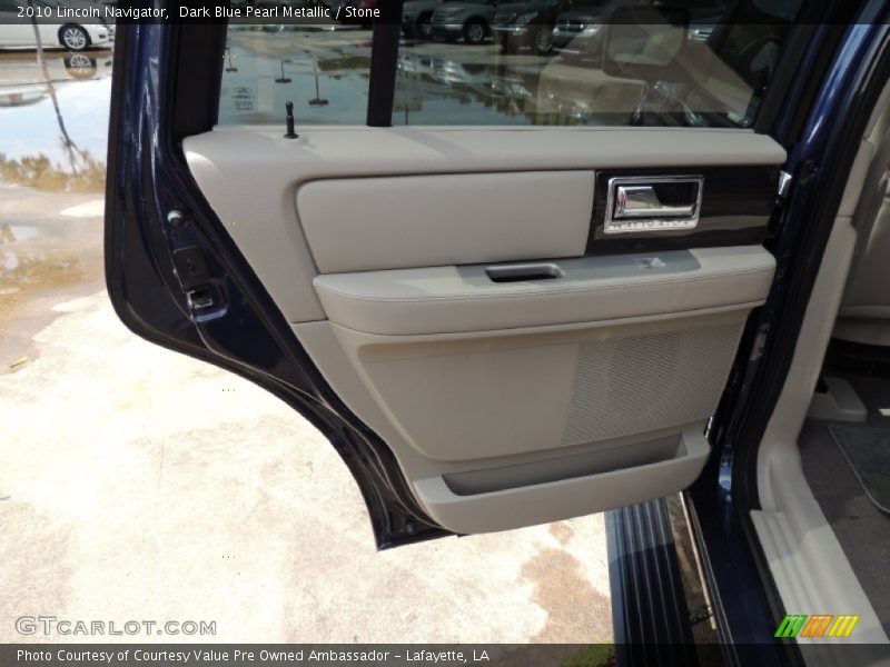 Dark Blue Pearl Metallic / Stone 2010 Lincoln Navigator