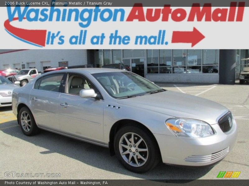Platinum Metallic / Titanium Gray 2006 Buick Lucerne CXL