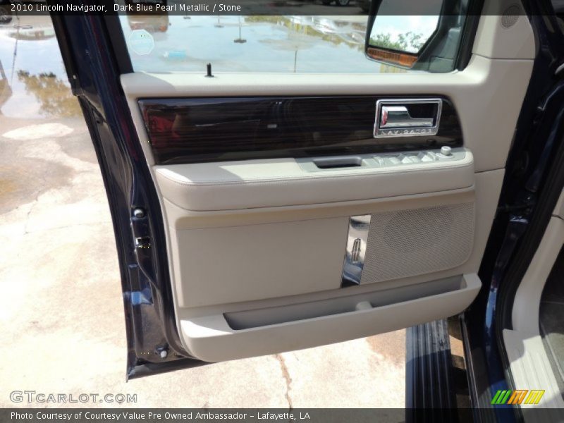 Dark Blue Pearl Metallic / Stone 2010 Lincoln Navigator