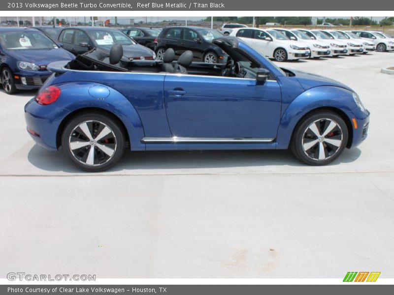  2013 Beetle Turbo Convertible Reef Blue Metallic