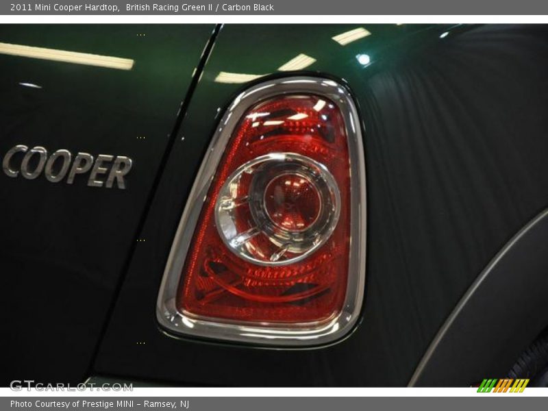 British Racing Green II / Carbon Black 2011 Mini Cooper Hardtop