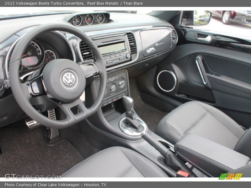 Titan Black Interior - 2013 Beetle Turbo Convertible 