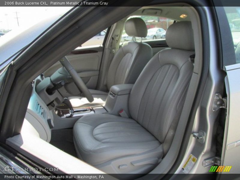  2006 Lucerne CXL Titanium Gray Interior