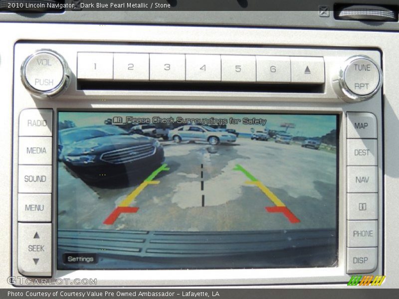 Dark Blue Pearl Metallic / Stone 2010 Lincoln Navigator