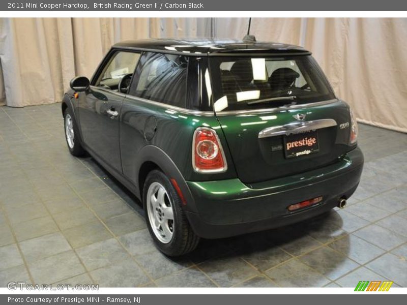 British Racing Green II / Carbon Black 2011 Mini Cooper Hardtop