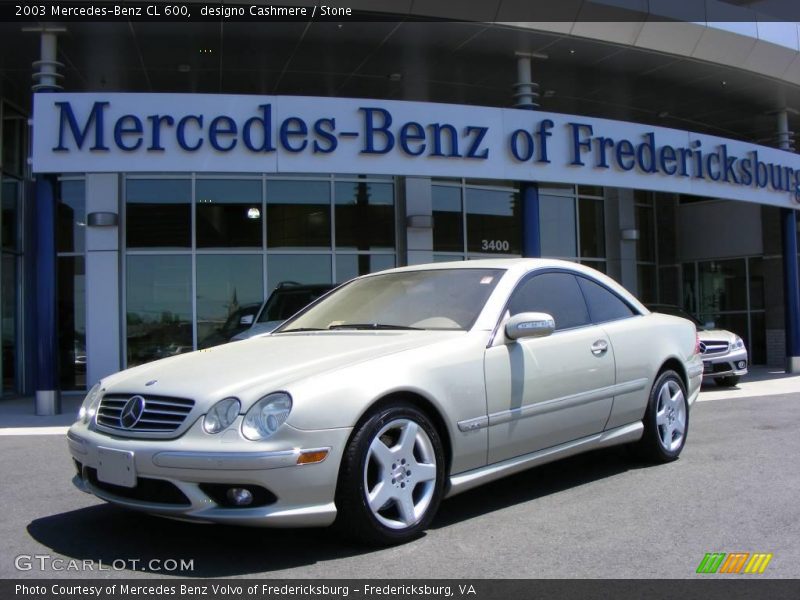 designo Cashmere / Stone 2003 Mercedes-Benz CL 600