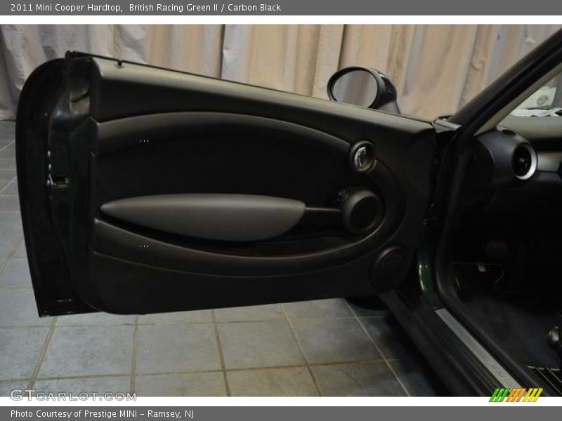 British Racing Green II / Carbon Black 2011 Mini Cooper Hardtop