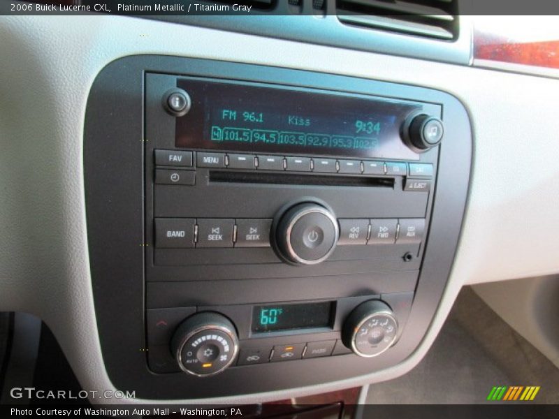Controls of 2006 Lucerne CXL