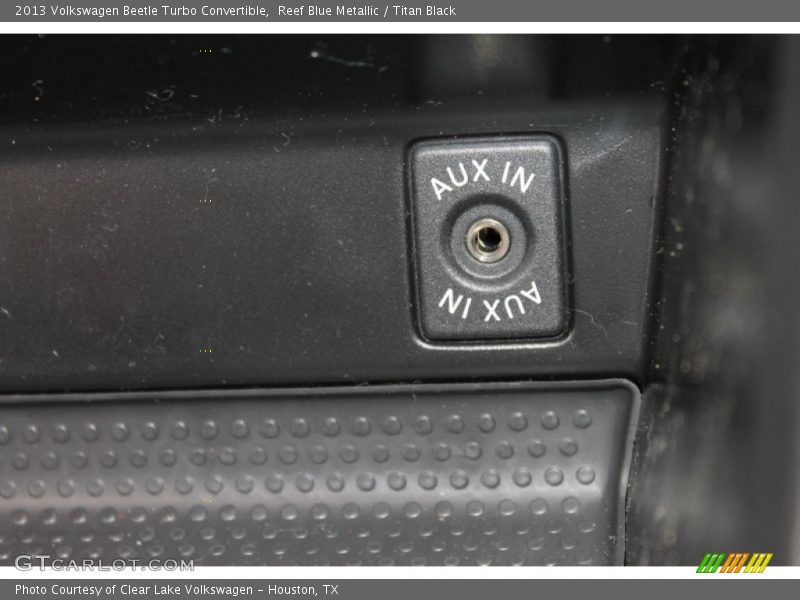 Reef Blue Metallic / Titan Black 2013 Volkswagen Beetle Turbo Convertible