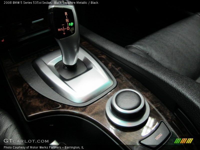 Black Sapphire Metallic / Black 2008 BMW 5 Series 535xi Sedan