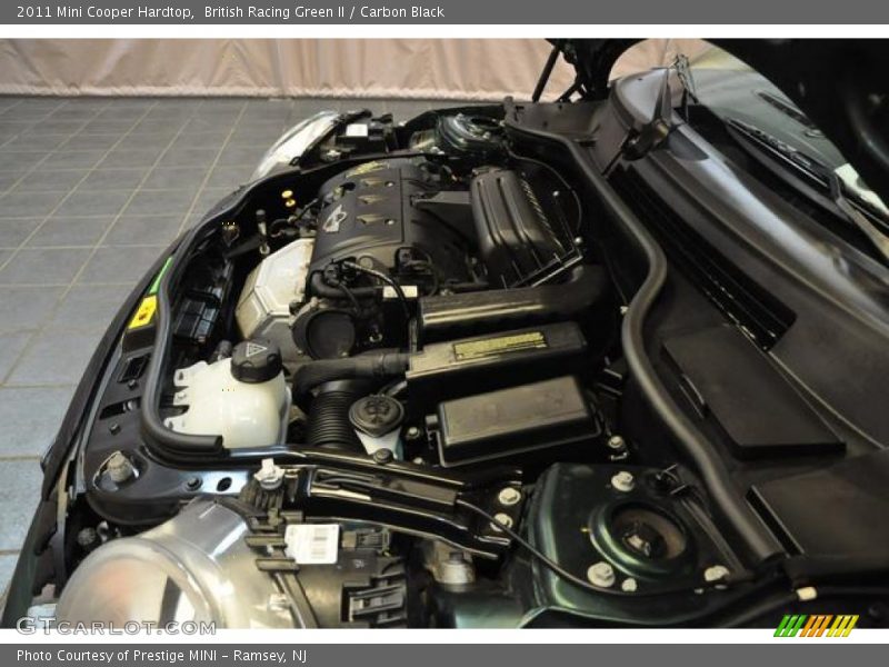 British Racing Green II / Carbon Black 2011 Mini Cooper Hardtop