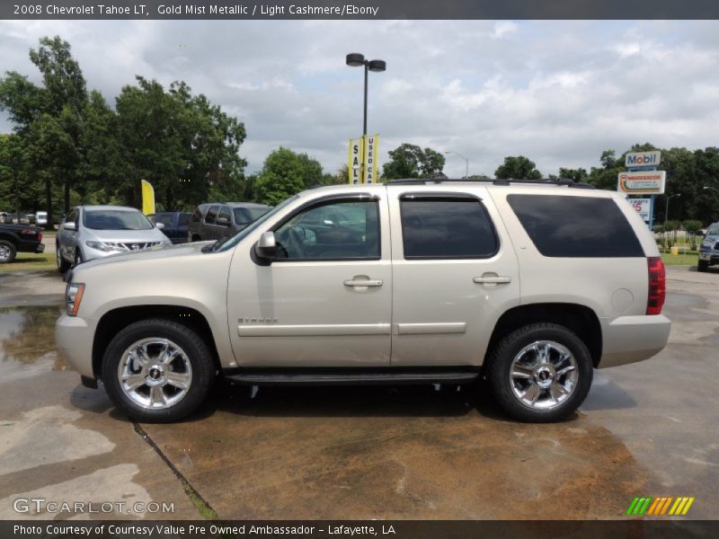 Gold Mist Metallic / Light Cashmere/Ebony 2008 Chevrolet Tahoe LT