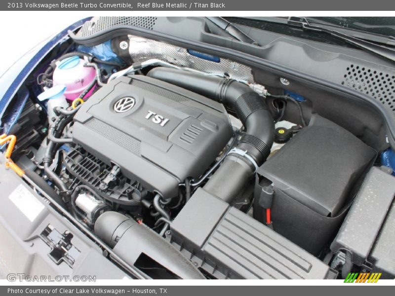  2013 Beetle Turbo Convertible Engine - 2.0 Liter TSI Turbocharged DOHC 16-Valve VVT 4 Cylinder
