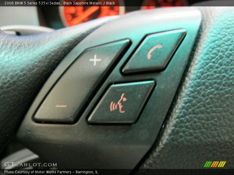 Black Sapphire Metallic / Black 2008 BMW 5 Series 535xi Sedan