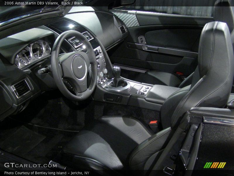 Black / Black 2006 Aston Martin DB9 Volante