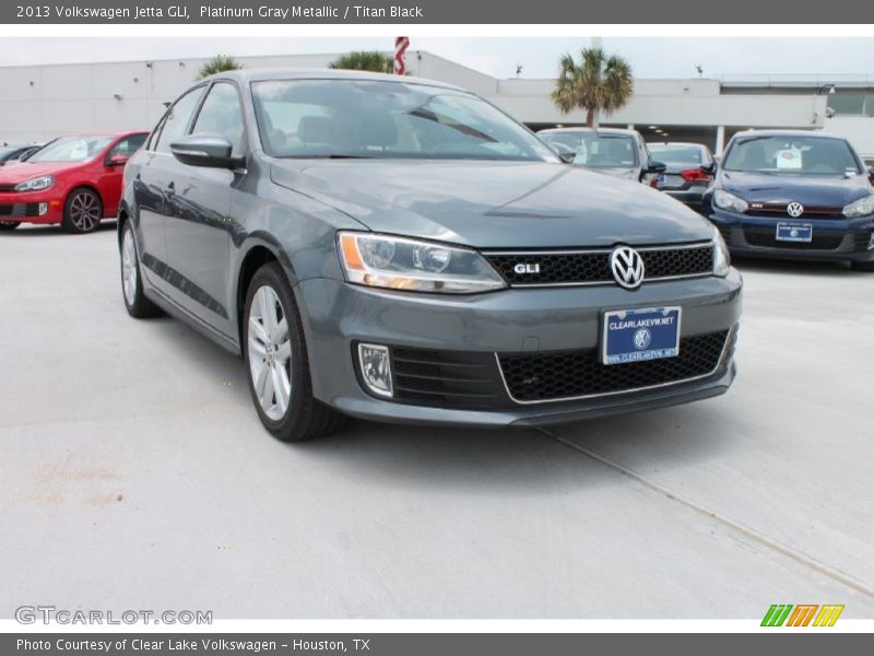 Platinum Gray Metallic / Titan Black 2013 Volkswagen Jetta GLI