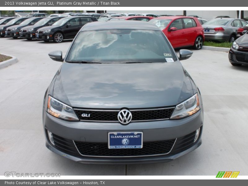 Platinum Gray Metallic / Titan Black 2013 Volkswagen Jetta GLI