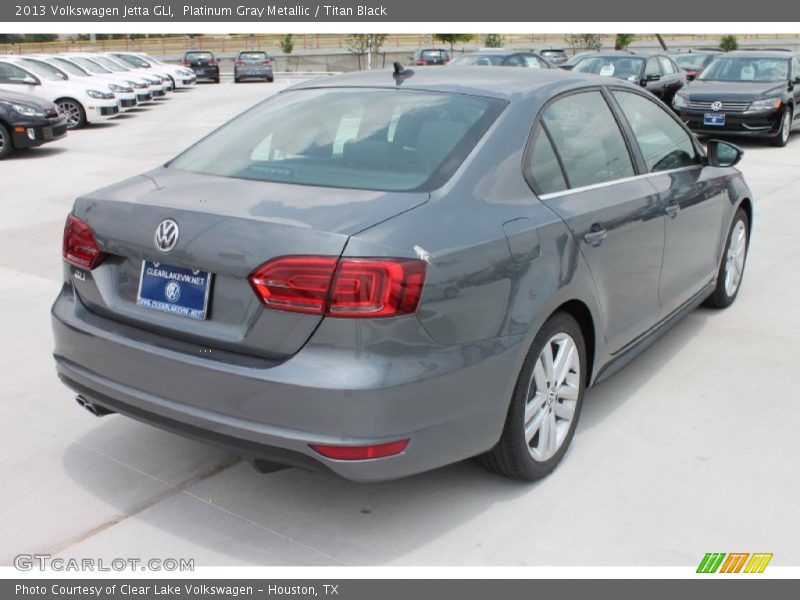 Platinum Gray Metallic / Titan Black 2013 Volkswagen Jetta GLI
