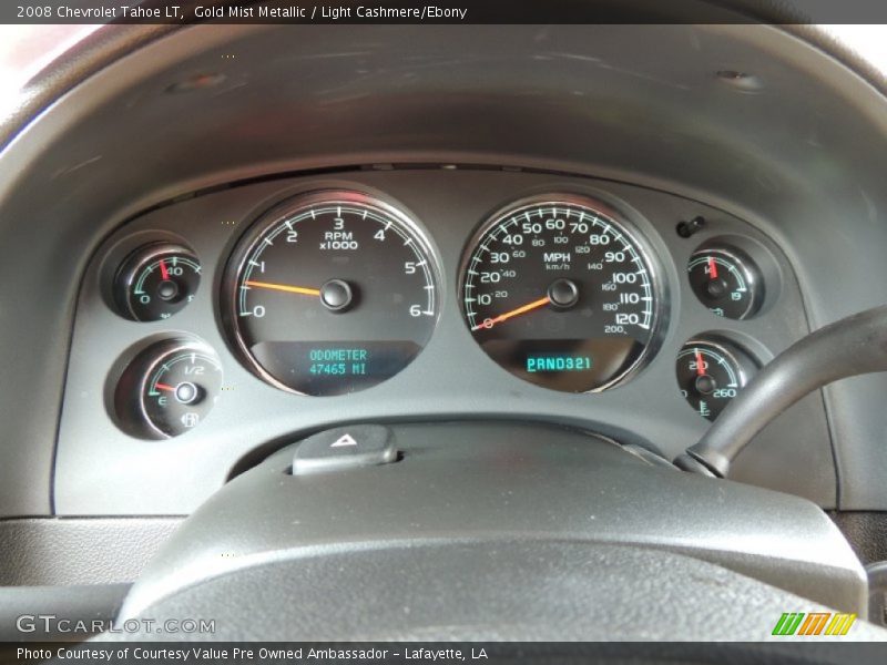 Gold Mist Metallic / Light Cashmere/Ebony 2008 Chevrolet Tahoe LT