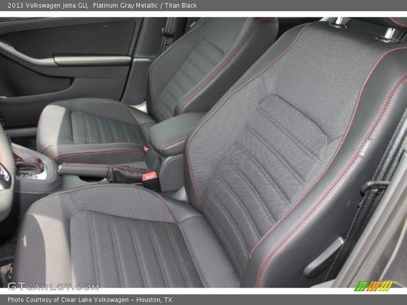 Front Seat of 2013 Jetta GLI