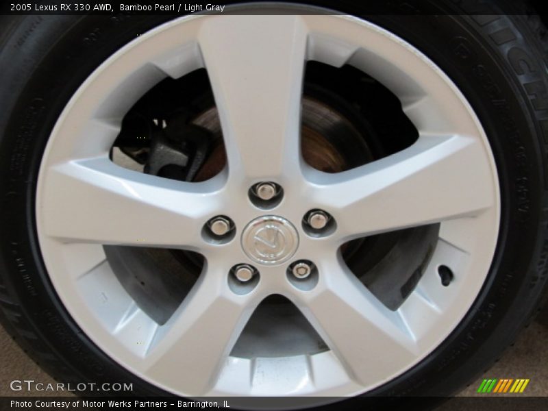 Bamboo Pearl / Light Gray 2005 Lexus RX 330 AWD