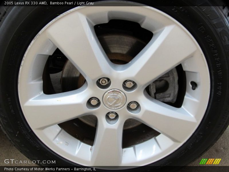 Bamboo Pearl / Light Gray 2005 Lexus RX 330 AWD