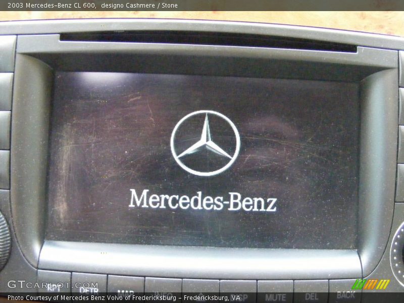 designo Cashmere / Stone 2003 Mercedes-Benz CL 600