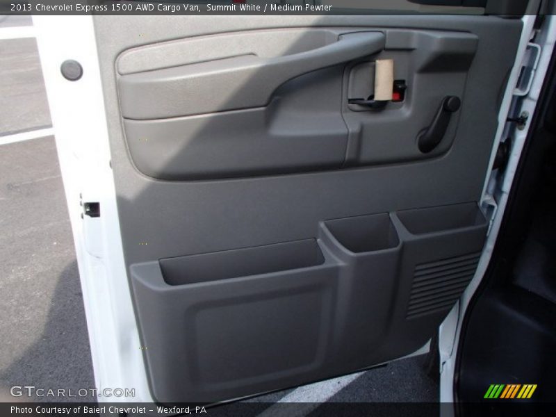 Door Panel of 2013 Express 1500 AWD Cargo Van
