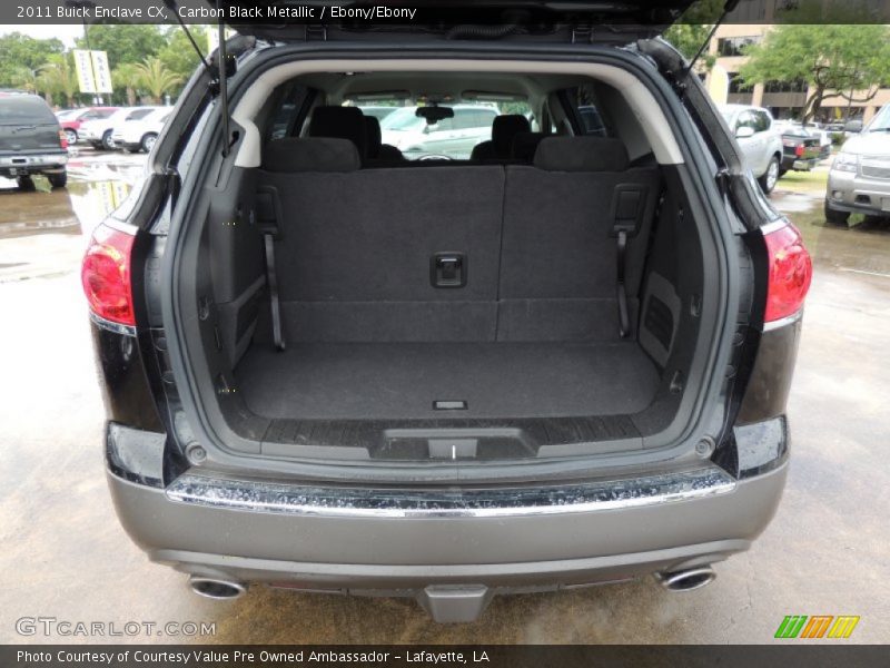 Carbon Black Metallic / Ebony/Ebony 2011 Buick Enclave CX