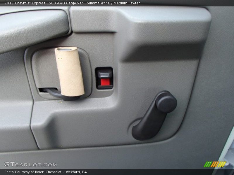 Controls of 2013 Express 1500 AWD Cargo Van