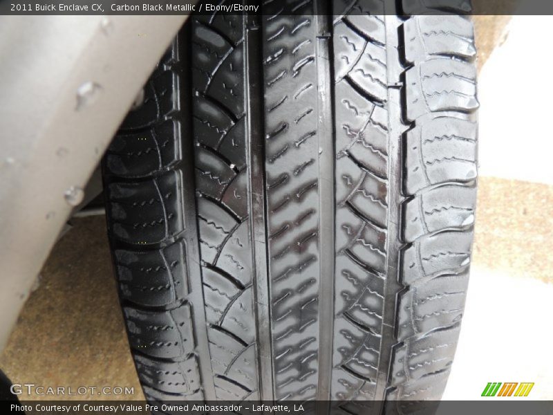 Carbon Black Metallic / Ebony/Ebony 2011 Buick Enclave CX