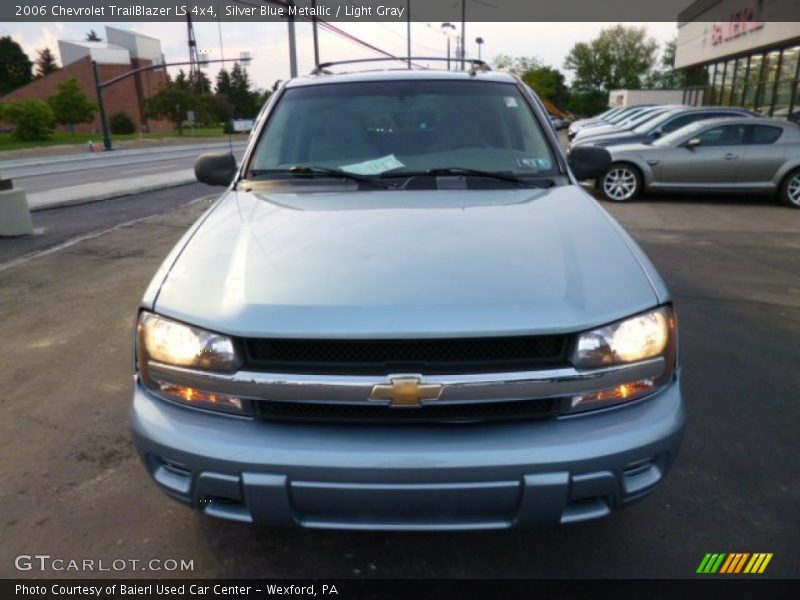 Silver Blue Metallic / Light Gray 2006 Chevrolet TrailBlazer LS 4x4