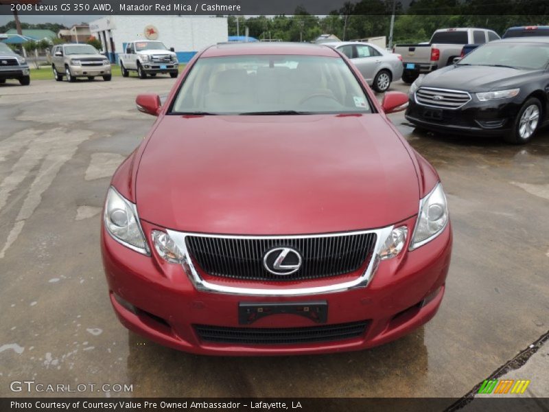  2008 GS 350 AWD Matador Red Mica