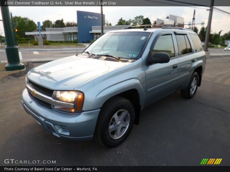Silver Blue Metallic / Light Gray 2006 Chevrolet TrailBlazer LS 4x4
