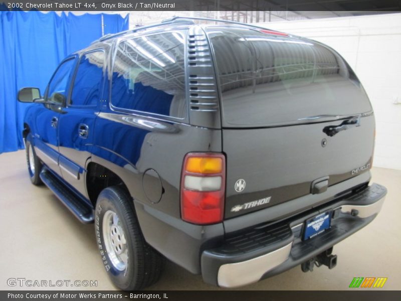 Onyx Black / Tan/Neutral 2002 Chevrolet Tahoe LT 4x4